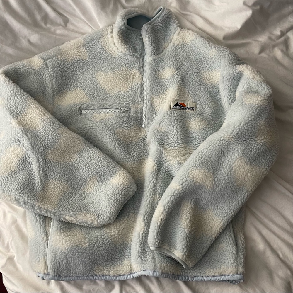 MadHappy Cloud Fleece Quarter Zip Sherpa